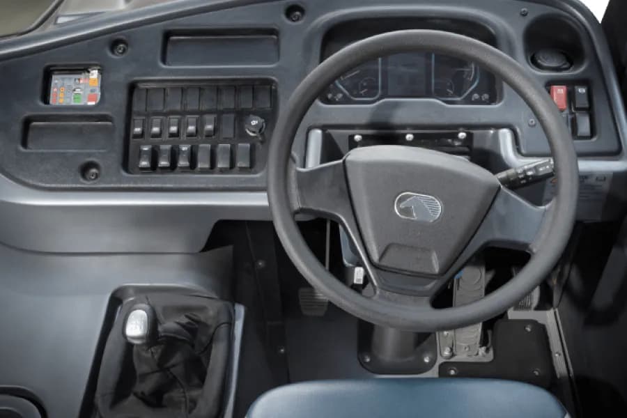 Eicher Starline Next 2090 L School Bus Steering Wheel View
