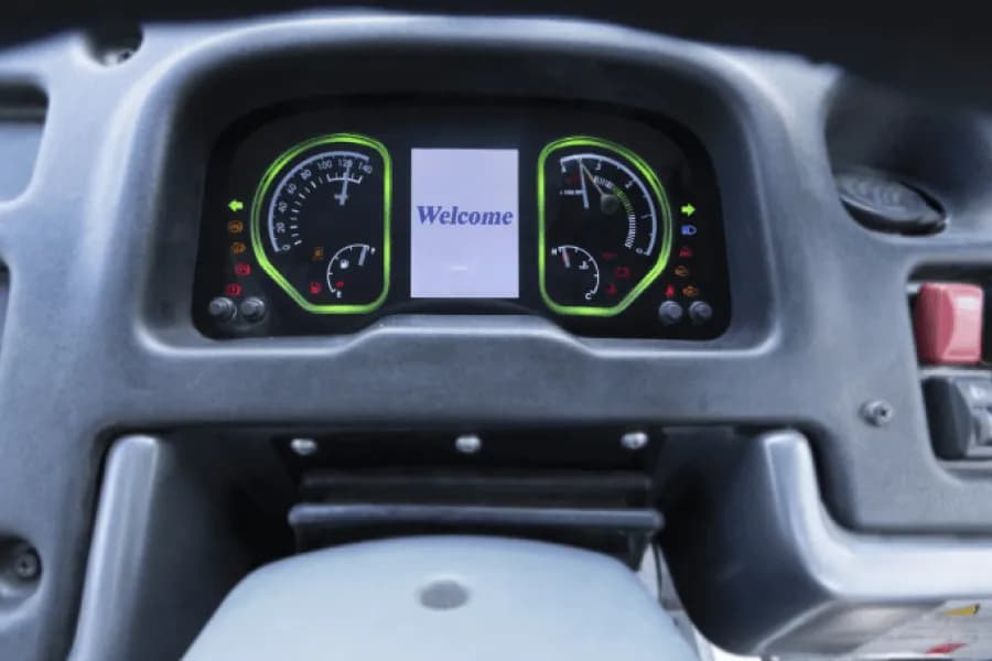 Eicher Starline Next 2090 L School Bus Cluster View
