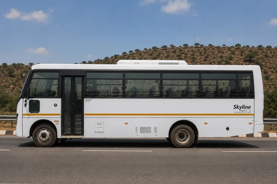 Eicher Starline Next 2090K Bus Left Side View