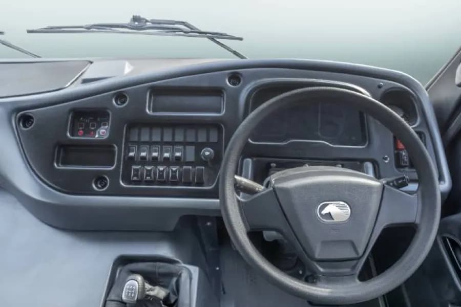Eicher Starline Next 2090L Staff Bus Steering View