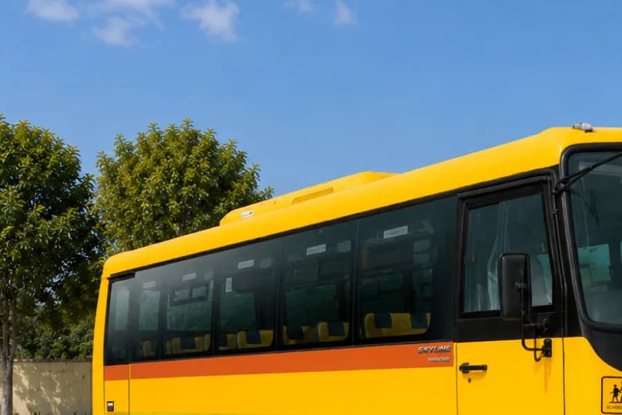 Eicher Starline Next Gen 2050D School Bus Window View
