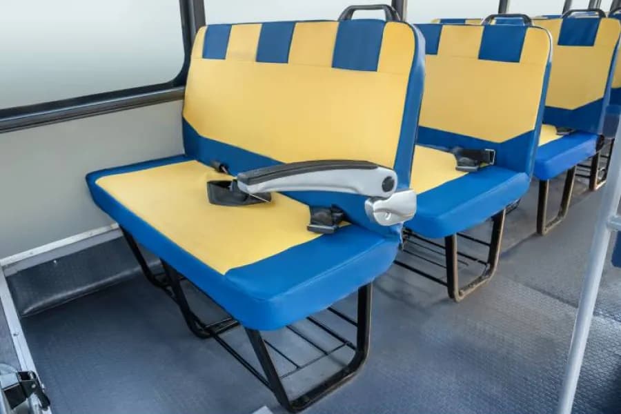 Eicher Starline Next Gen 2050D School Bus Passenger Seats With Seat belts View