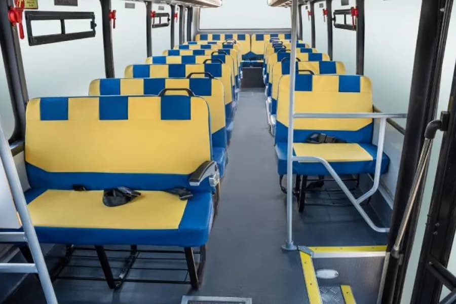 Eicher Starline Next Gen 2050D School Bus Spacious Passenger Seats View