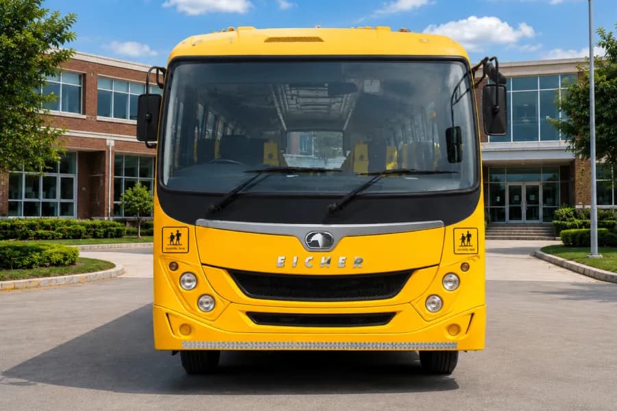 Eicher Starline Next Gen 2070E School Bus Front View