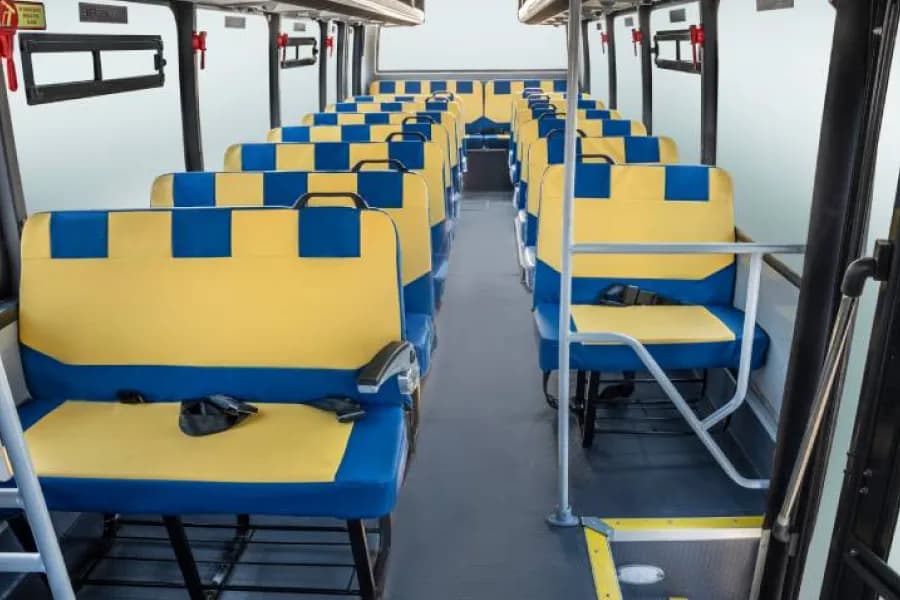 Eicher Starline Next Gen 2070E School Bus Seats View