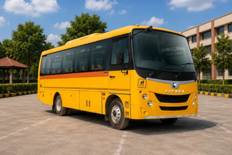Eicher Starline Next Gen 2075G School Bus Side View
