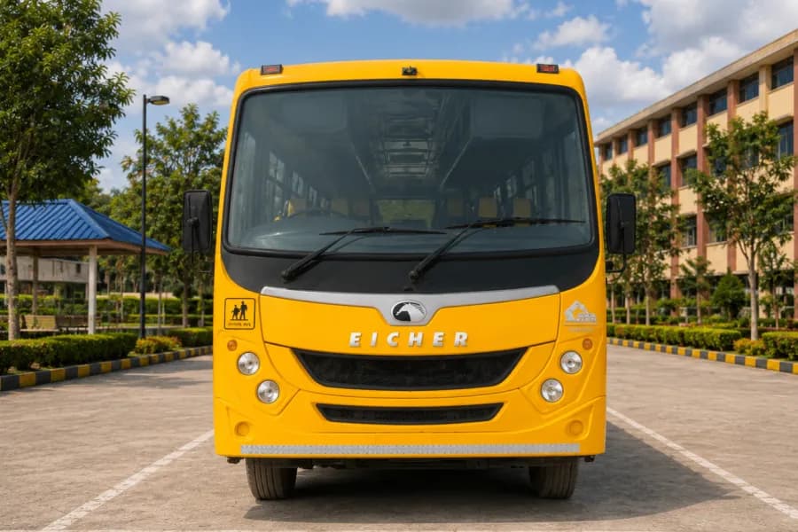 Eicher Starline Next Gen 2075G School Bus Front View