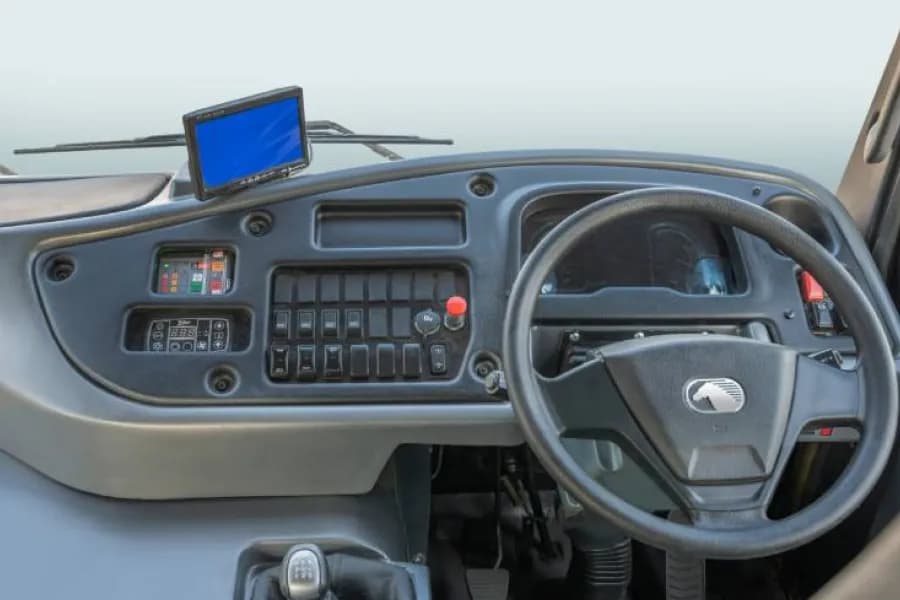 Eicher Starline Next Gen 2075G School Bus Steering Wheel View