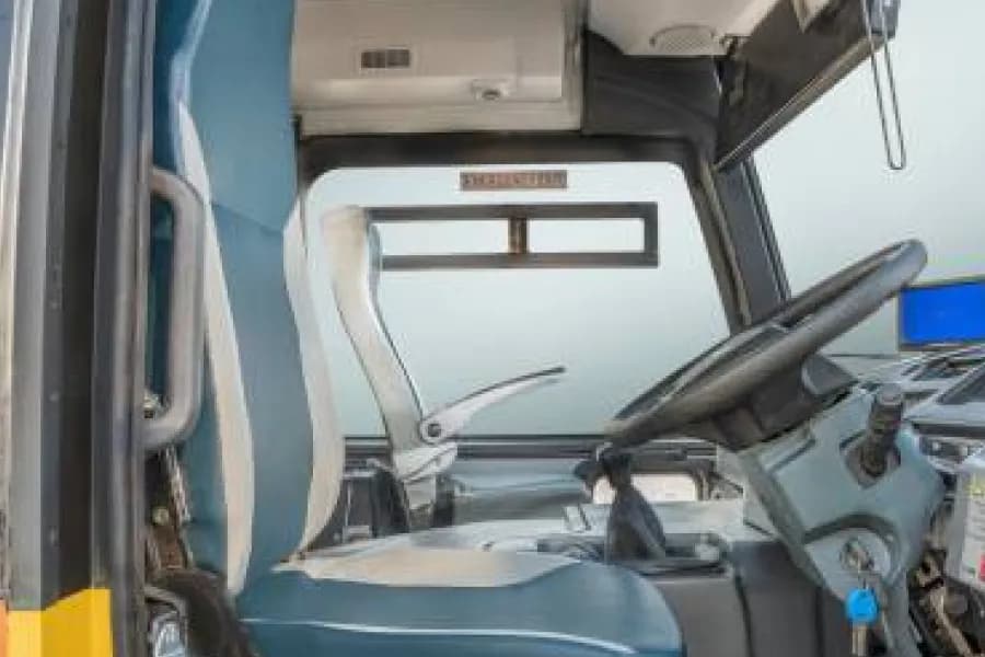 Eicher Starline Next Gen 2075G School Bus Driver Cabin View