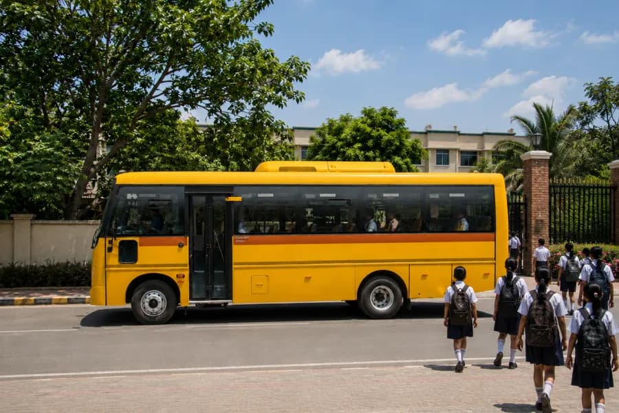 Eicher Starline Next Gen 2075H School Bus Left Side View