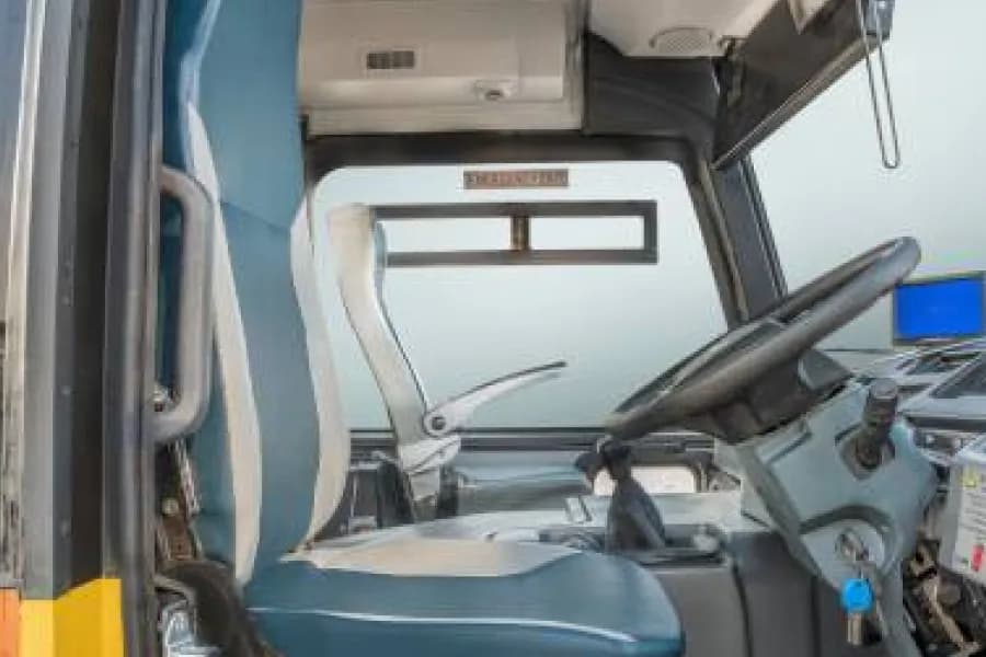 Eicher Starline Next Gen 2075H School Bus Driver Cabin View