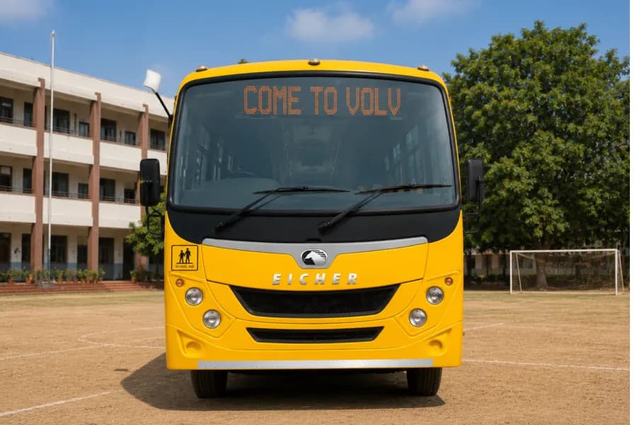 Eicher Starline Next Gen 2090K School Bus Front View