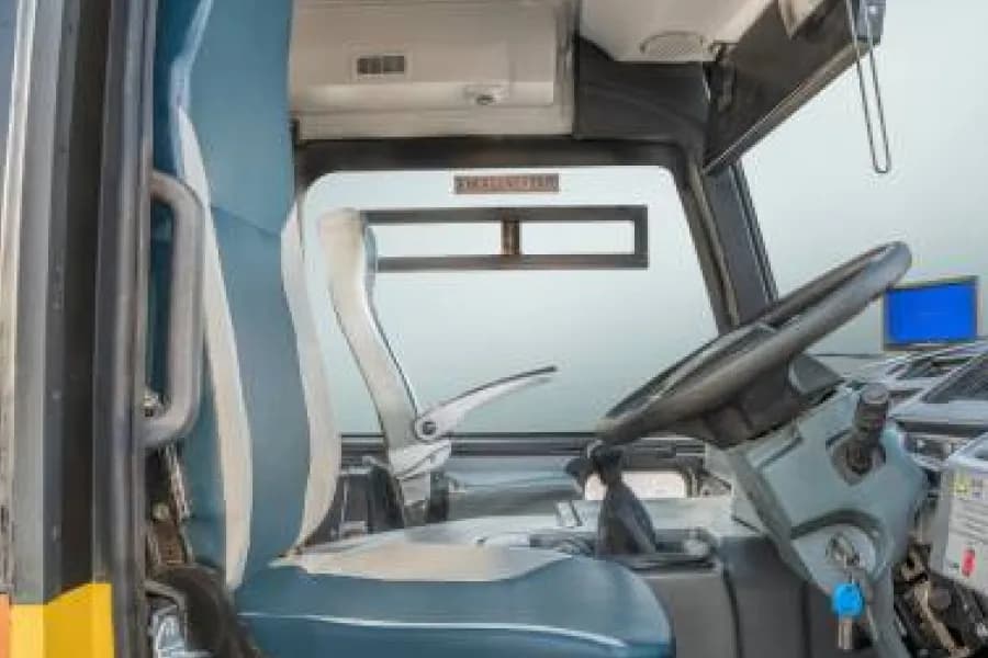 Eicher Starline Next Gen 2090K School Bus Driver Cabin View