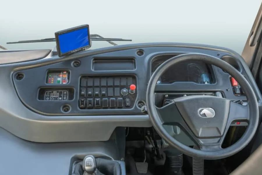 Eicher Starline Next Gen 2090K School Bus Steering Wheel View