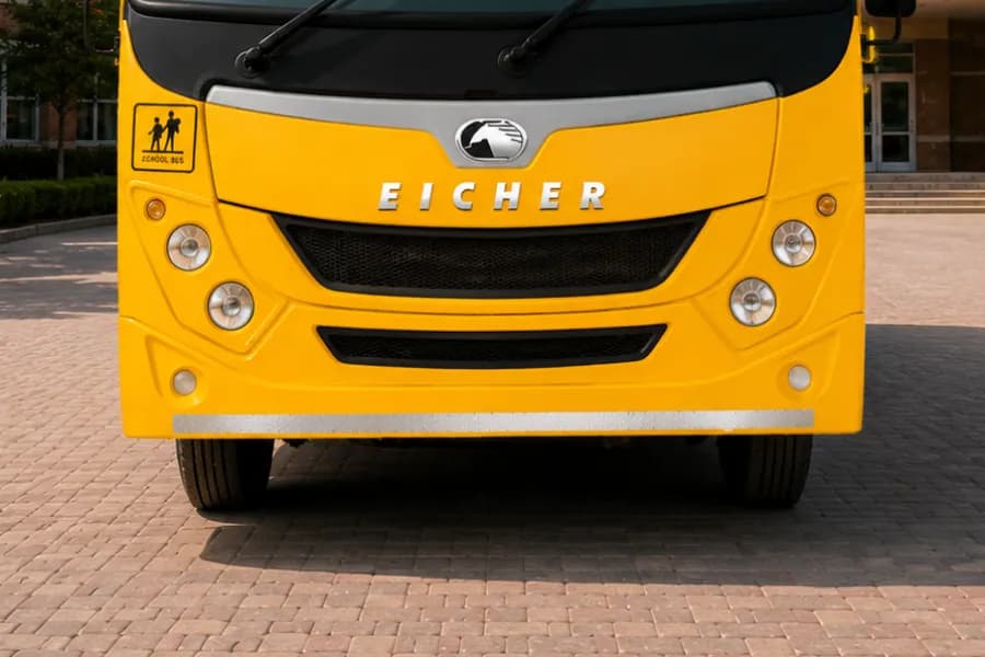 Eicher Starline Next Gen 2090L School Bus Headlight View