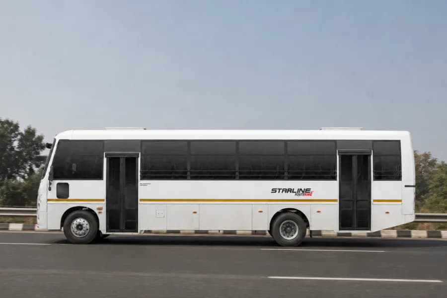 Eicher Starline RP 2075H Bus Left Side View