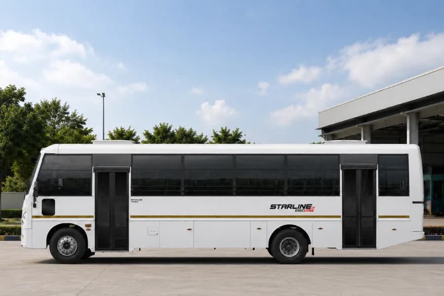 Eicher Starline RP 2090L Bus Left Side View