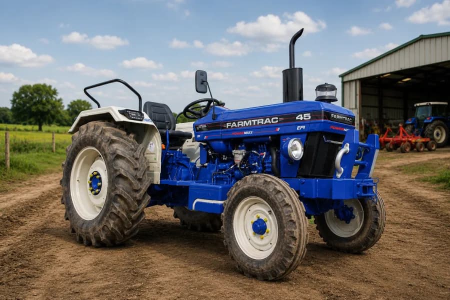 Farmtrac 45 Powermaxx Right Side View