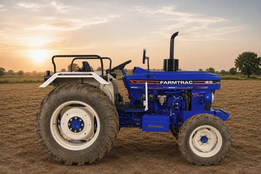 Farmtrac 45 Promaxx Tyre View