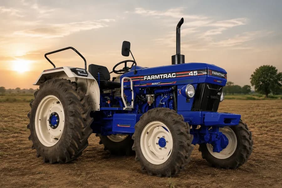 Farmtrac 45 Promaxx Right View