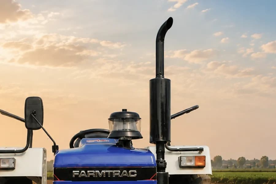 Farmtrac 60 Classic Silencer View