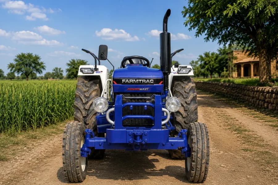 Farmtrac 6055 Powermaxx Front View