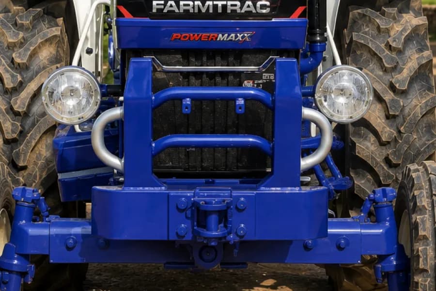 Farmtrac 6055 Powermaxx Headlight View