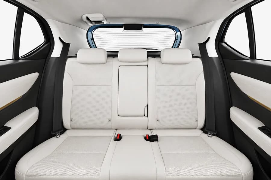 Honda Elevate Facelift Rear Seats With Center Armrest And Headrests