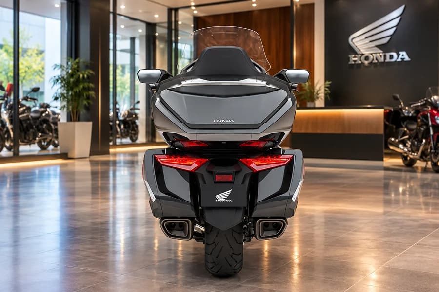 Honda Goldwing Tour Rear View