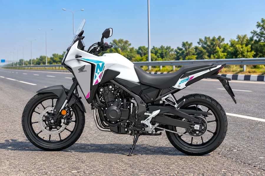 Honda NX 500 Left Side View