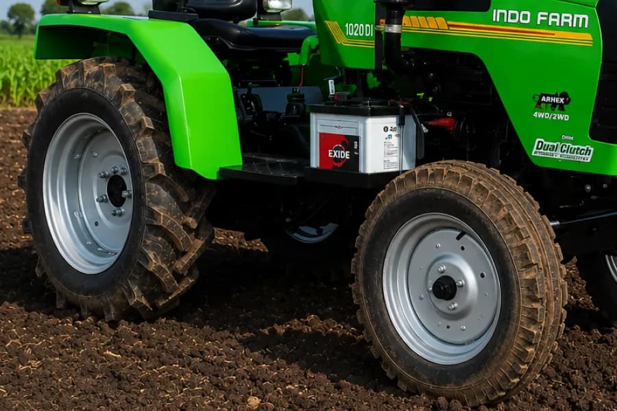 Indo Farm 1020 DI Tyres View