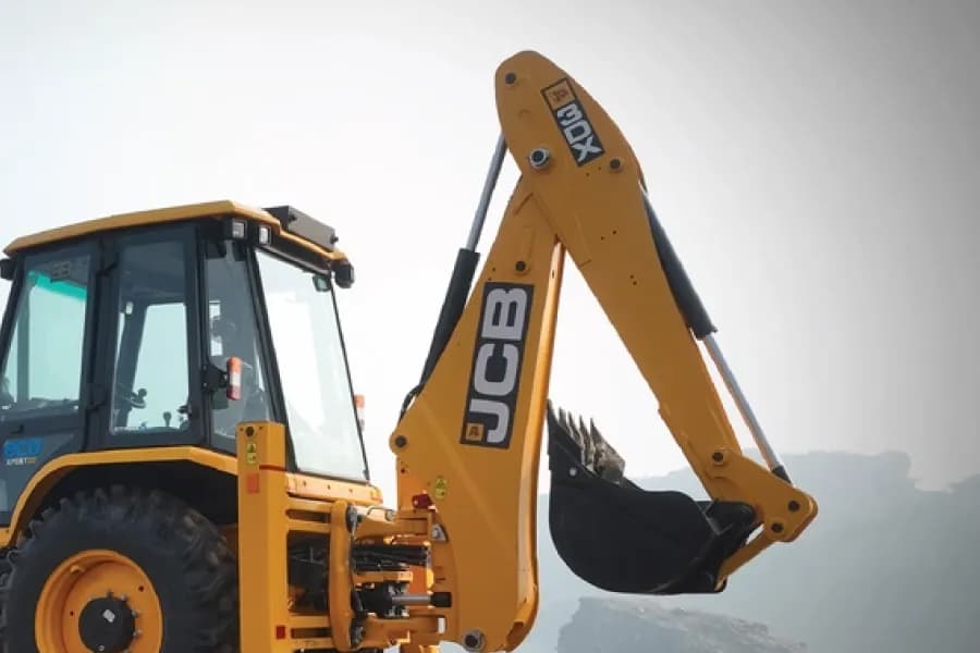 JCB 3DX Arm View