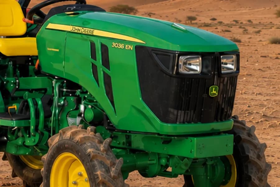 John Deere 3036EN Headlight View