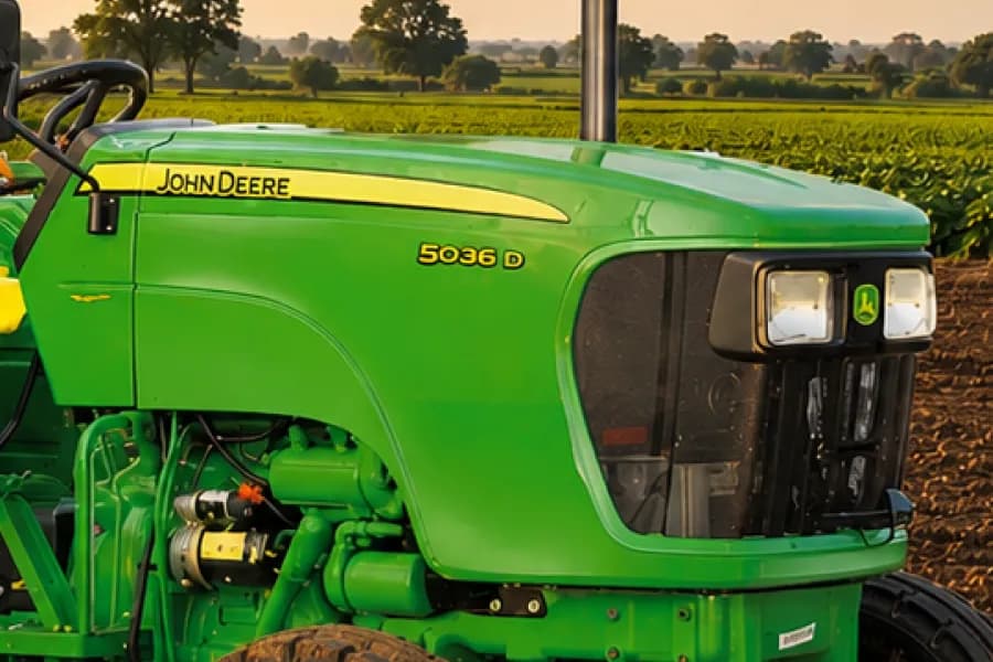 John Deere 5036 D Headlight View
