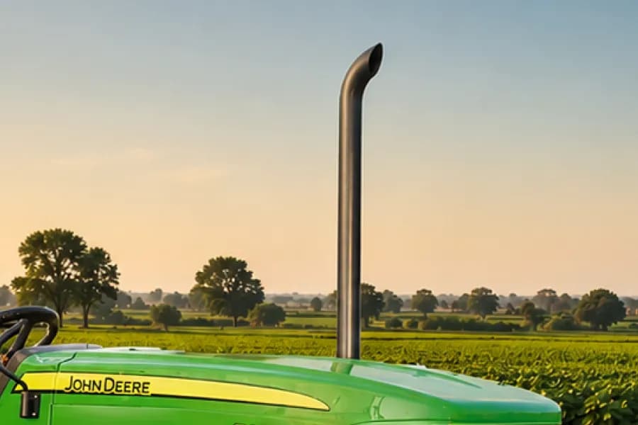 John Deere 5036 D Silencer View