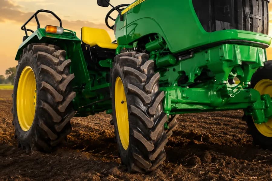 John Deere 5045D Gear Pro Wheel View