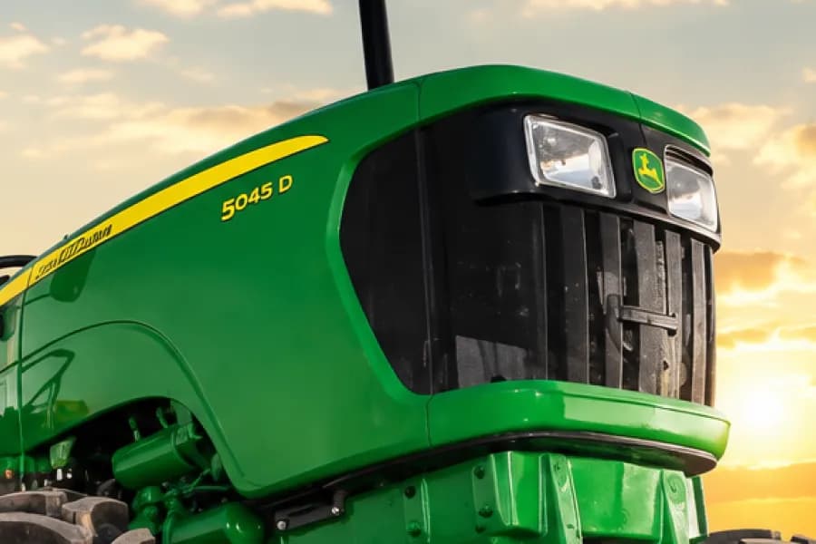 John Deere 5045D Gear Pro Headlight View