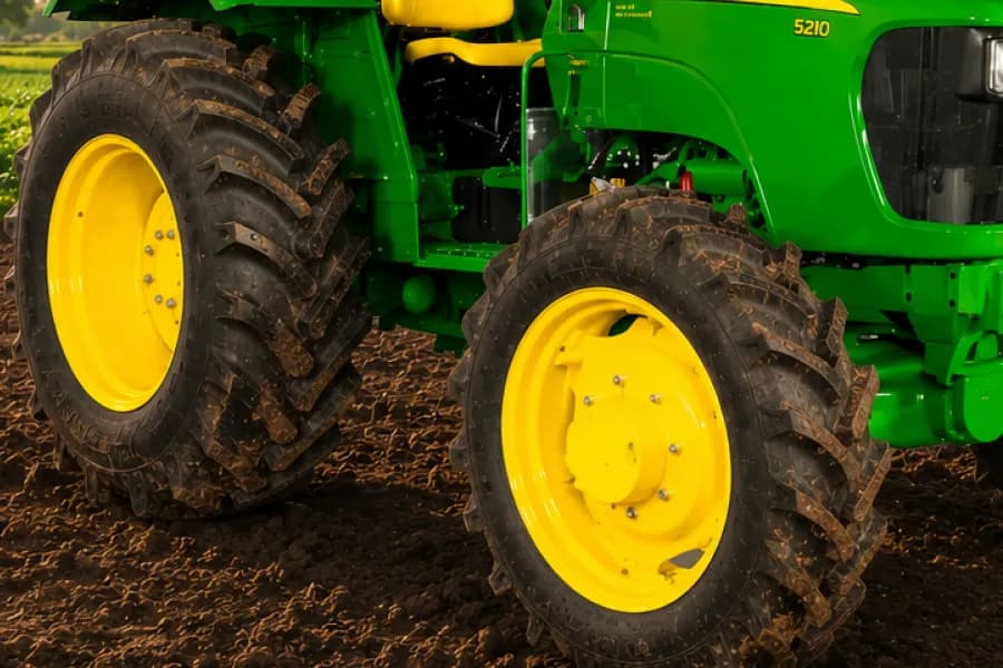 John Deere 5210 Gear Pro Wheel View