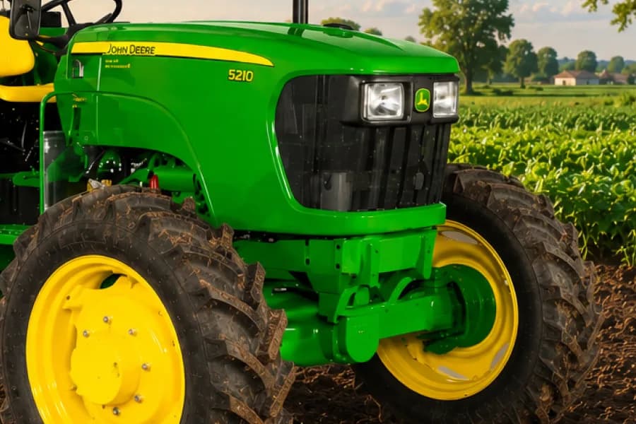 John Deere 5210 Gear Pro Headlight View