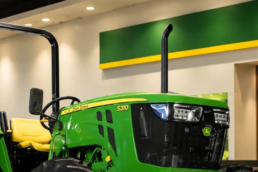 John Deere 5310 PowerTech Silencer View