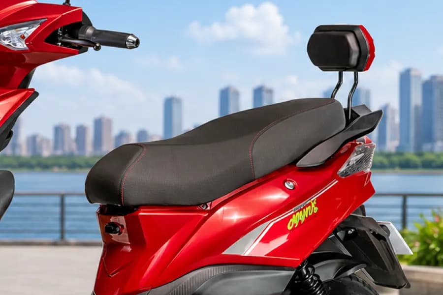 Joy E bike Gen Next Nanu Plus Seat View