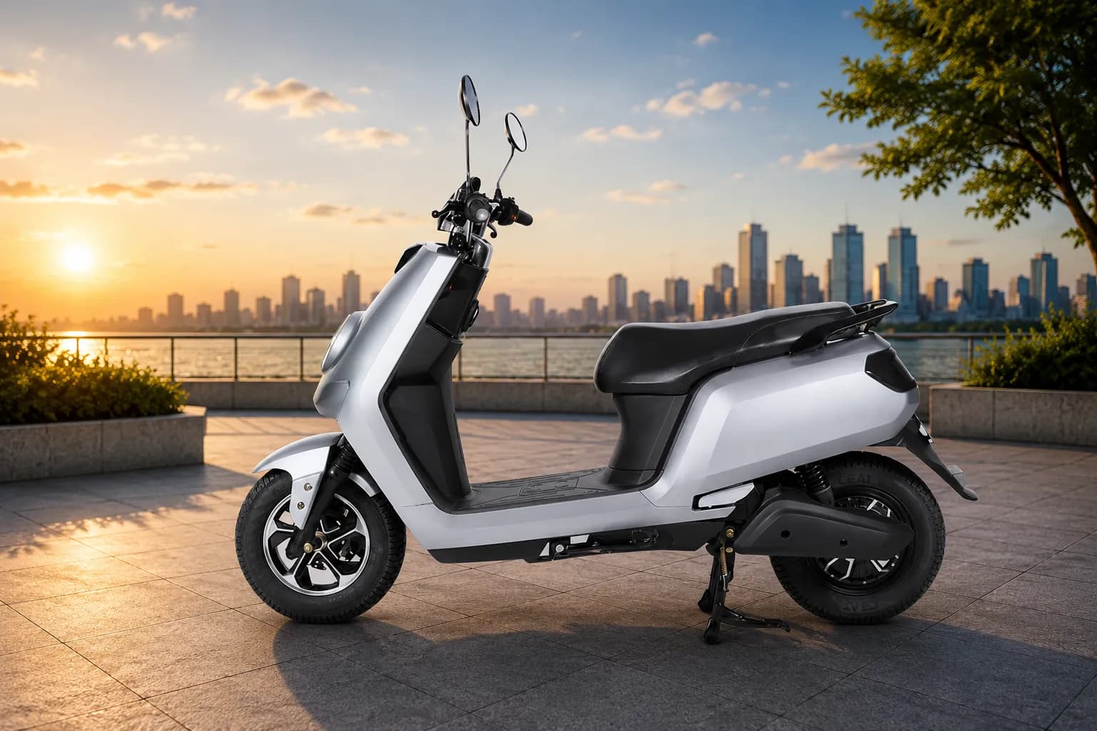 Joy E bike Glob Left Side View