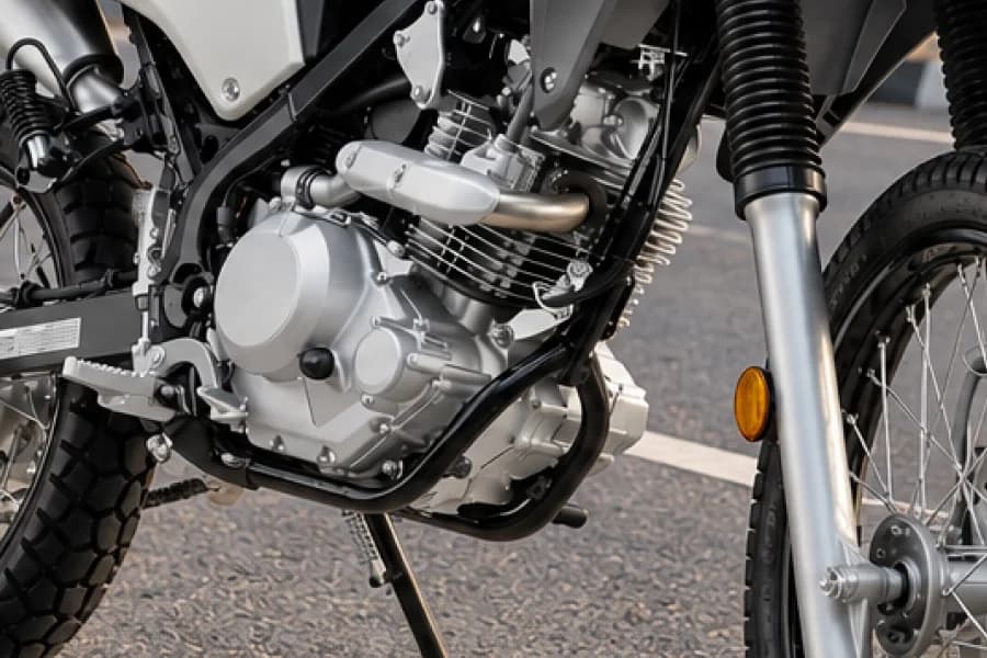 Kawasaki KLX230 Engine View
