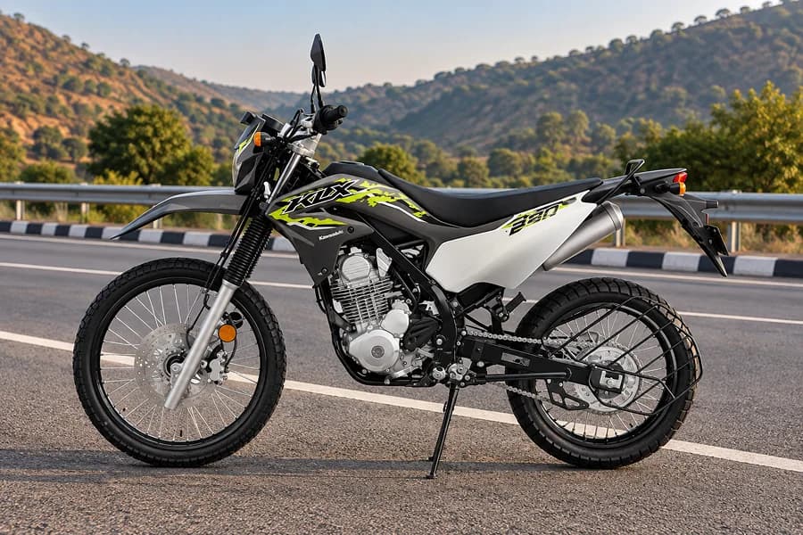 Kawasaki KLX230 Left Side View