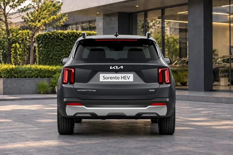 Kia Sorento Hybrid Rear View