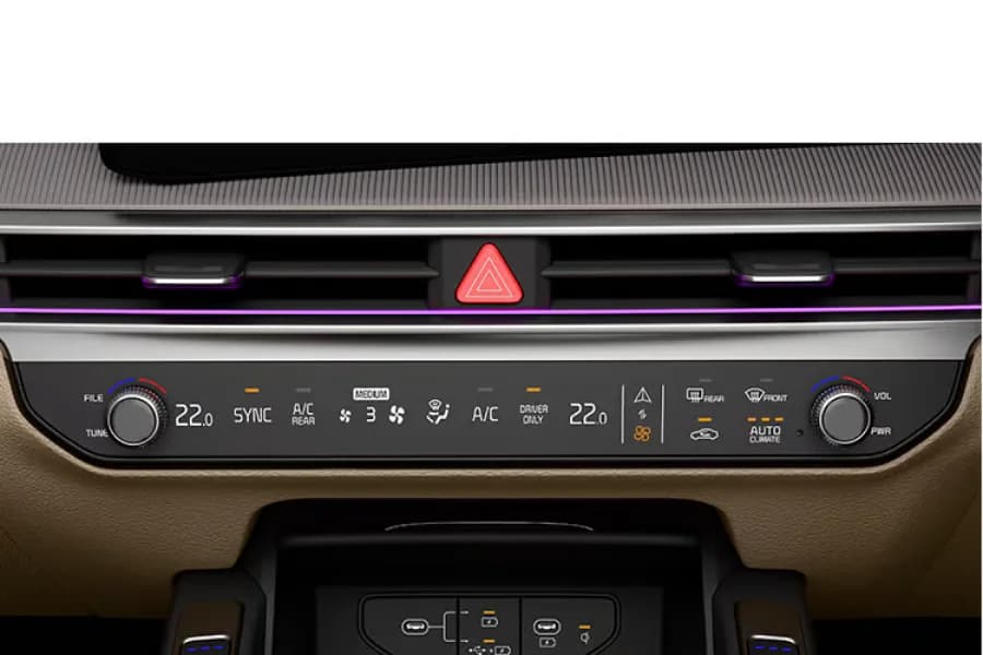 Kia Sorento Hybrid Dual-Zone Automatic Climate Control