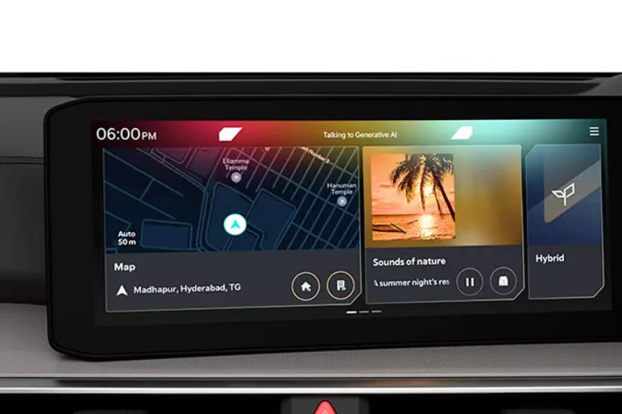 Kia Sorento Touchscreen Infotainment View