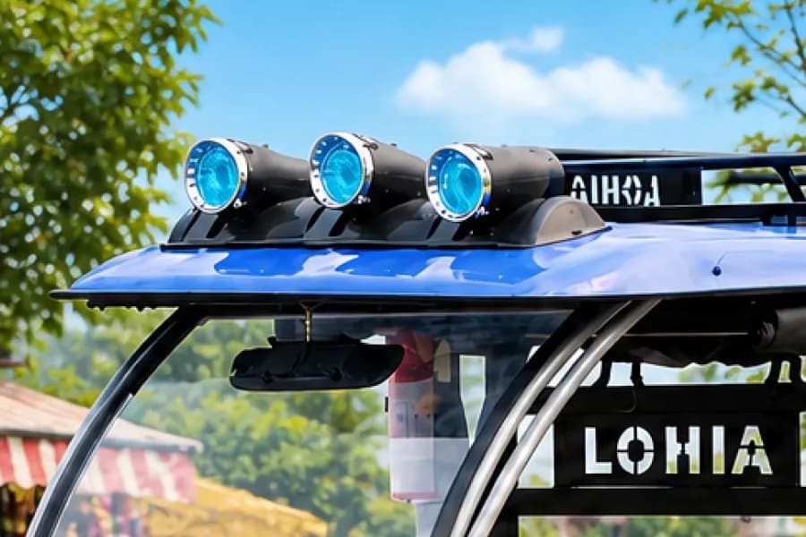 Lohia Comfort F2F Plus Roof Lights View