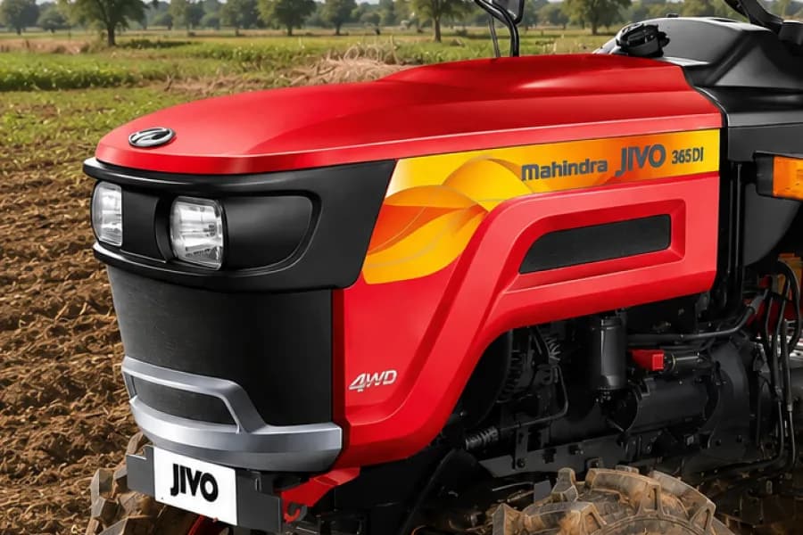 Mahinda JIVO 365 DI Headlight View