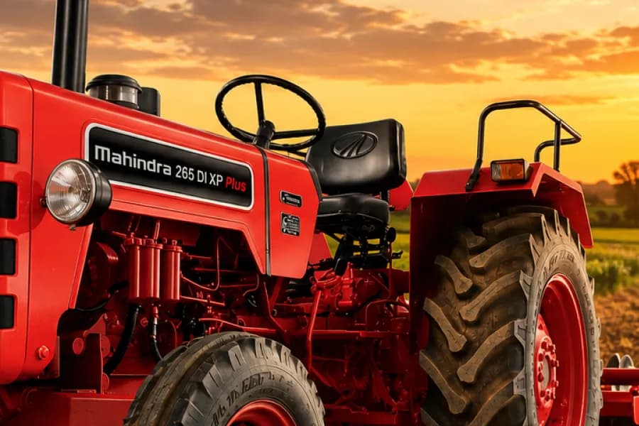 Mahindra 265 DI XP Plus Driver Seat View